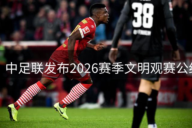 中足联发布2026赛季文明观赛公约 倡导健康观赛环境
